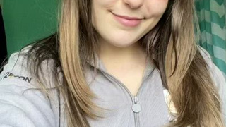 OnlyFans Kawaii Chick Lovely Buxom Breasts Huge Bra-Stuffers Ample Nips Areolas nineteen Years Old GIF