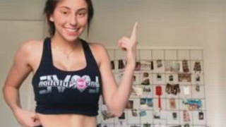 White Woman TikTok Teenage Slow Mobility Puny Congenital Bra-Stuffers Massive Boobies Dress Dancing Chesty Dark-Haired Swimsuit Hefty Titties legitimate Years Old GIF